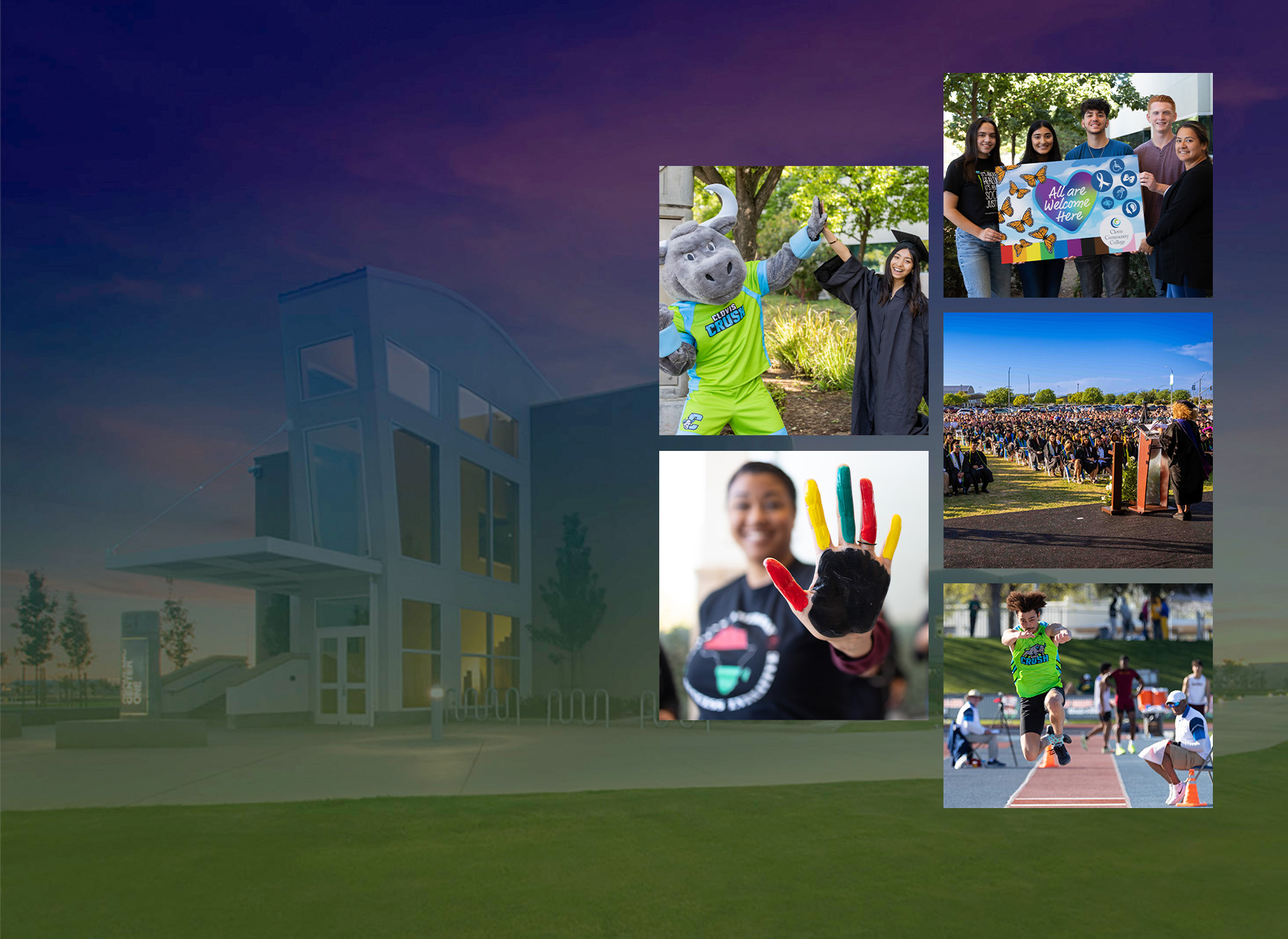 collage of student activities
