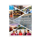 cover of annual report for 2020
