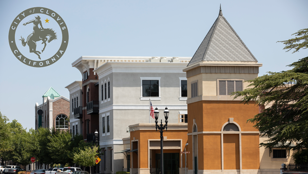 Street shot of the City of Clovis