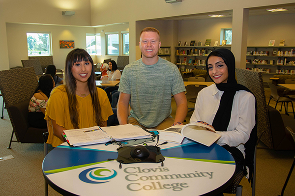 students sitting at table