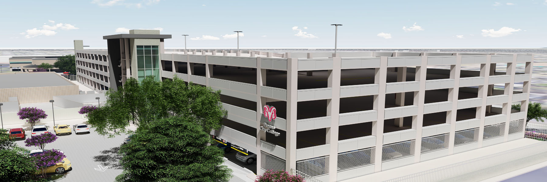 FCC Parking Rendering by Bomel