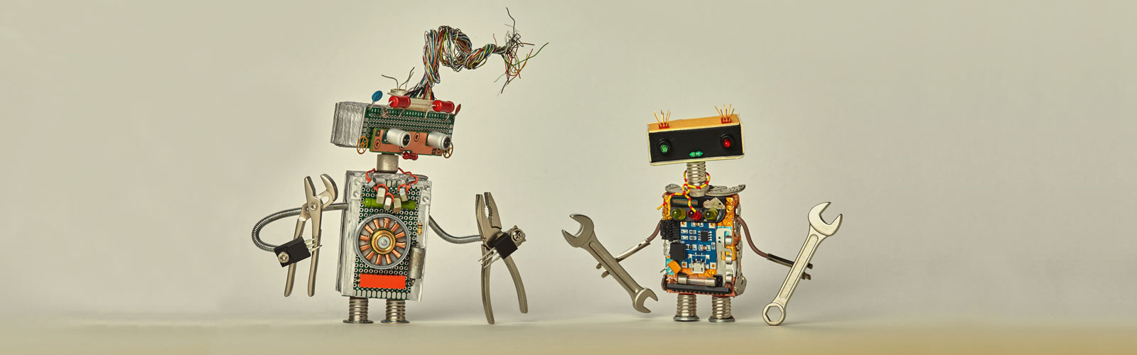robots with tools